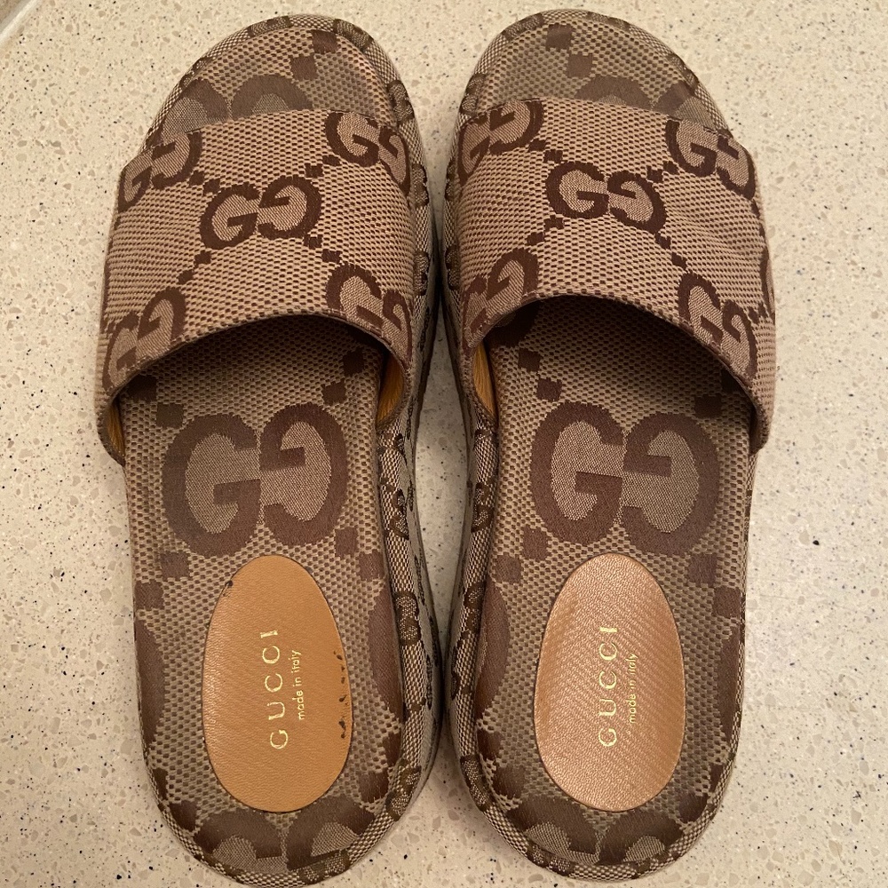 Gucci Platform Slide Sandal